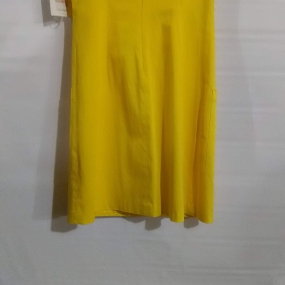 Calvin Klein Lace Up V-Neck Tank Dress Size 2 NWT - Picture 7 of 8